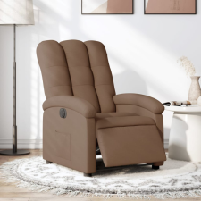  barna szövet elektromos dönthető fotel bútor