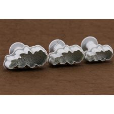  Barokk Virágos Díszítő Fondant Kiszúró Készlet – 3 Db konyhai eszköz