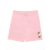 Baron Filou SS24 Organic Shorts with Print, Filou LXXIX. - Rose Parfait