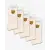 Baron Filou SS25 5-Pack Baron Filou Socks - Pearl White