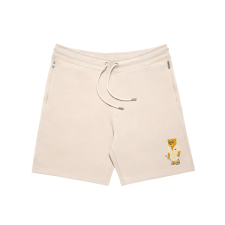 Baron Filou SS25 Embroidered Shorts Filou CXIII. - Pearl White női rövidnadrág