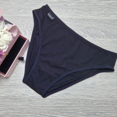 Barones bikini fazonú pamut női alsó Fekete, XL