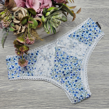 Barones magas állású virágos brazil-féltanga L női alsó