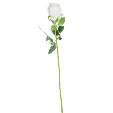  Bársony rózsa szálas M74cm 40db/# dekorációs kellék