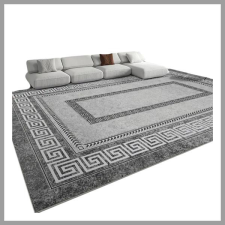  Bársony szőnyeg 100 x 160 cm, Fekete Márvány Mintázat (T) AK1206049 lakástextília