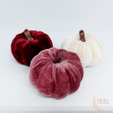  Bársony tök - nagy dekorációs kellék