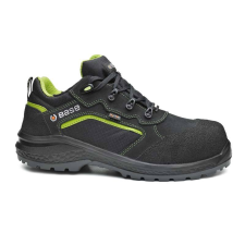 Base Be-Powerful munkavédelmi cipő S3 WR SRC (fekete/zöld, 47) munkavédelmi cipő