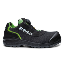 Base Be-Ready munkavédelmi cipő S1P ESD SRC (fekete/zöld, 42)