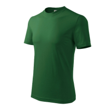 Base póló unisex üvegzöld 3XL férfi póló