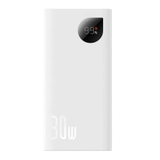 Baseus Adaman2 Powerbank 10000mAh, 2xUSB, USB-C, 30W (fehér) power bank