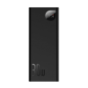 Baseus Adaman Metal Powerbank, 20000mAh, 30W (fekete)