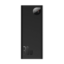 Baseus Adaman Metal Powerbank, 20000mAh, 30W (fekete) power bank