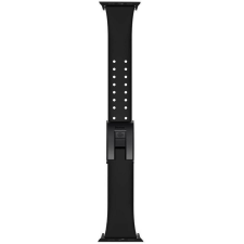 Baseus Apple Watch 3-6, SE (38 / 40 mm), szilikon pótszíj, állítható, légáteresztő, Baseus Slip-Thru, fekete okosóra kellék