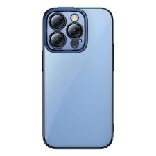 Baseus ARMC021303 Baseus Glitter iPhone 14 Pro átlátszó tok és üvegfólia kék (ARMC021303) mobiltelefon kellék