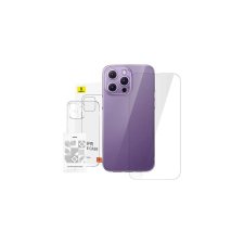 Baseus Átlátszó Tok iPhone 14 Pro Max + edzett üvegfólia tok és táska