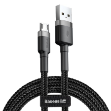Baseus Cafule 2A 3 m USB-Micro USB kábel (fekete-szürke) kábel és adapter