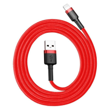 Baseus Cafule 2A 3m Lightning USB-kábel (piros) kábel és adapter