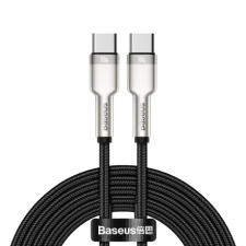 Baseus Cafule kábel USB-C / USB-C 100W 5A 2m, fekete kábel és adapter