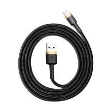 Baseus Cafule tartós nylon fonott USB / Lightning kábel 1m (CALKLF-BV1) mobiltelefon kellék