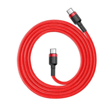 Baseus Cafule USB-C töltőkábel 60W 1m piros (CATKLF-G09) kábel és adapter