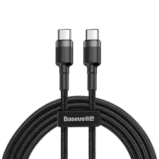 Baseus Cafule USB-C-USB-C kábel 1m fekete-szürke (CATKLF-GG1) kábel és adapter