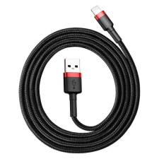 Baseus Cafule USB-Lightning töltőkábel 0.5m fekete-piros (CALKLF-A19) kábel és adapter