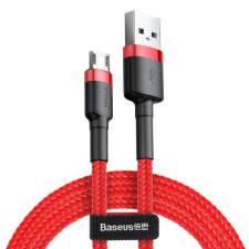 Baseus Cafule USB-Micro USB kábel 1m piros (CAMKLF-B09) kábel és adapter