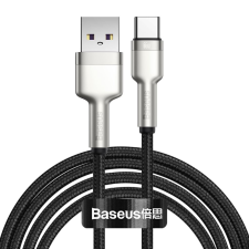 Baseus Cafule USB-USB-C töltőkábel, 66 W, 2m, fekete (CAKF000201) (CAKF000201) kábel és adapter