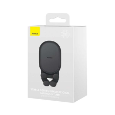Baseus Car Mount Stable series Gravitational (Air Outlet Version) Black (SUWX020001) (SUWX020001) mobiltelefon kellék
