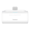 Baseus Compact 20W gyorstöltő powerbank, 5000mAh, Type-C csatlakozóval (fehér) (P10068306213-00)
