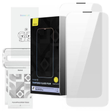 Baseus Corning kijelzővédő 0.4mm iPhone 14 Pro átlátszó 2db mobiltelefon kellék