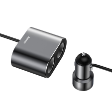 Baseus CRDYQ-01 Autós USB-A / Szivargyújtó töltő - Fekete (5V / 3.1A) mobiltelefon kellék