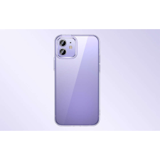  Baseus Crystal iPhone 12 Átlátszó tok és üvegfólia tok és táska