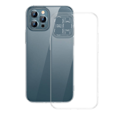 Baseus Crystal iPhone 12 Pro Átlátszó tok és üvegfólia tok és táska