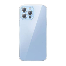 Baseus Crystal iPhone 13 Pro Max átlátszó mágneses tok és üvegfólia (ARSJ000802) (ARSJ000802) tok és táska
