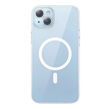 Baseus Crystal Series Magnetic Case for iPhone 14 Plus + tempered glass tok és táska