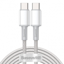 Baseus Data kábel USB-C / USB-C PD QC 100W 5A 2m, fehér kábel és adapter