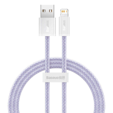 Baseus Dynamic 2 USB - Lightning kábel 2,4A 1m (CALD040005) #lila kábel és adapter
