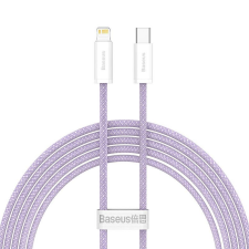 Baseus Dynamic Serieshez USB-C-Lightning kábel, 20W, 2m, lila (CALD000105) (CALD000105) kábel és adapter