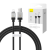 Baseus Fast Charging cable Baseus USB-A to Lightning Coolplay Series 1m, 2.4 (black)