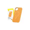 Baseus Fauxther Series mágneses telefontok iPhone 15 Plus (narancssárga)