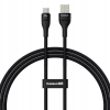 Baseus Flash 2 USB A to USB C fast charging cable 1 m 100 W Black (BSU8956)