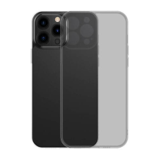 Baseus Frosted Glass Case for iPhone 13 PRO (black) + tempered glass mobiltelefon kellék