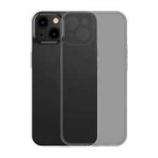 Baseus Frosted Glass Case pro iPhone 13 Pro (černý) + tvrzené sklo tok és táska