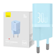 Baseus GaN5 Mini USB-C hálózati töltő 30W kék (CCGN070603) (CCGN070603) mobiltelefon kellék