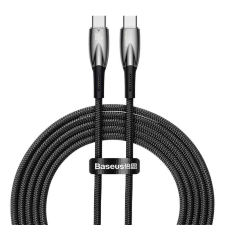 Baseus Glimmer USB-C - USB-C töltőkábel 100W 2m fekete (CADH000801) kábel és adapter