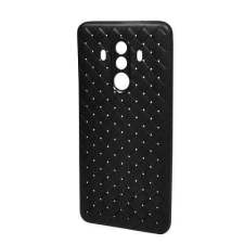 Baseus HUAWEI Mate 10 Pro, BASEUS Woven Series szilikon mobiltok, Fekete tok és táska