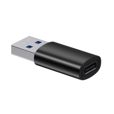 Baseus INGENUITY adapter (USB - Type-C aljzat, OTG, adatátvitel és töltés) FEKETE kábel és adapter