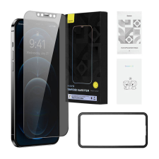Baseus iPhone 12 Pro Max Privatizációs szűrős üvegfólia, 0.3 mm mobiltelefon kellék