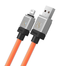 Baseus kábel USB és Apple Lightning 8-pin CoolPlay 2,4A 1m narancssárga CAKW000407 kábel és adapter